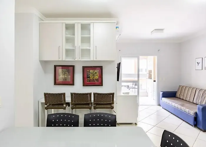 Canto Nobre Da Praia Grande - Apartamento Completo E Confortavel